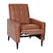 Flash Furniture Modern Cognac Brown LeatherSoft Pushback Recliner SG-SX-80415N-BR-GG - alternate 10